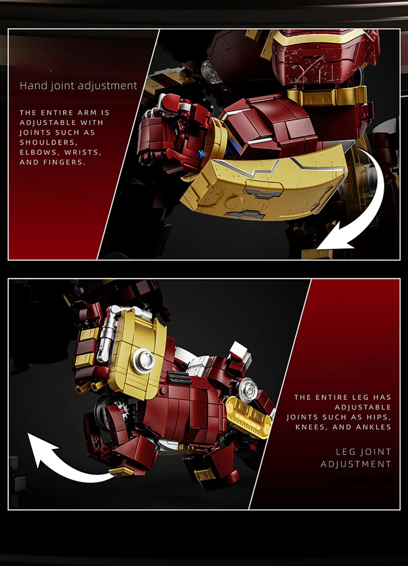 Marvel Hulkbuster — Armored Build 2,600+ Piece Building Set