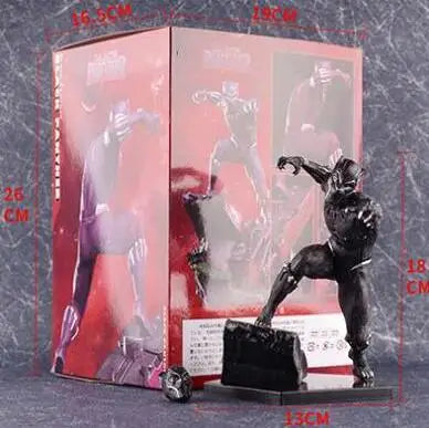 Marvel Figure Black Panther — Wakandan Leap 18cm (7.1") Collector Statue