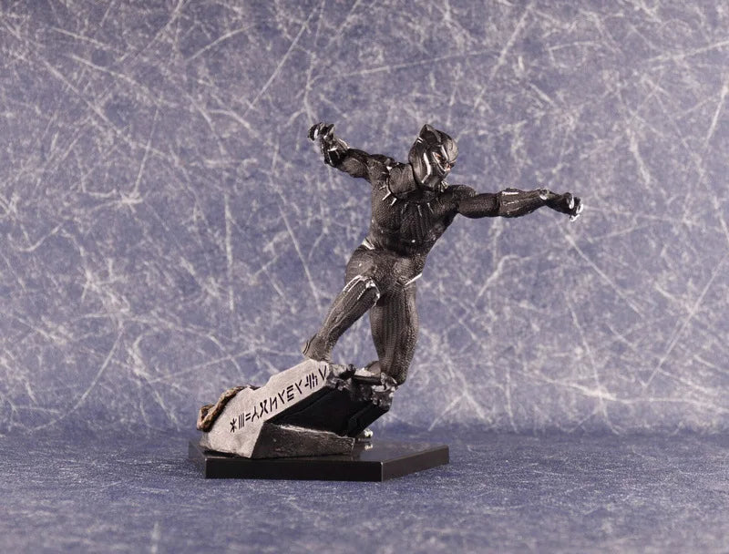 Marvel Figure Black Panther — Wakandan Leap 18cm (7.1") Collector Statue