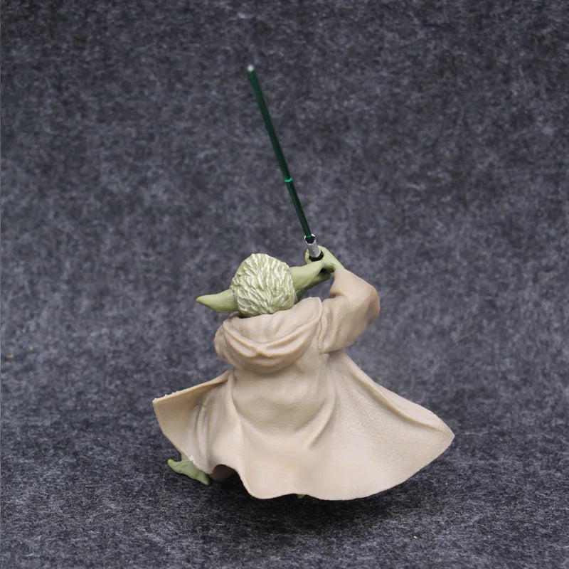 Star Wars Figure Jedi Duel Yoda with Lightsaber Collectible