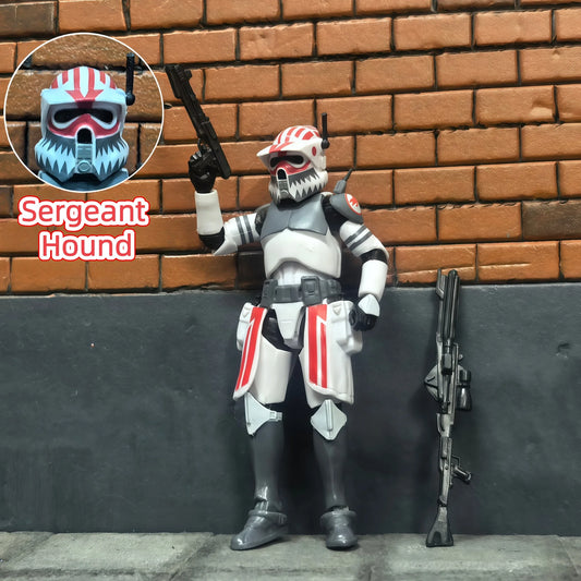 Star Wars Figure Sergeant Hound 9.5cm (3.75") Custom Collectible