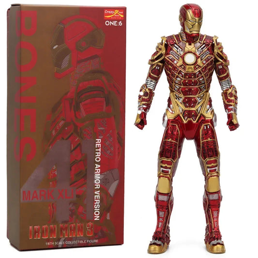 Marvel Figure Iron Man — Mark XLIII Battle Armor Collector Statue