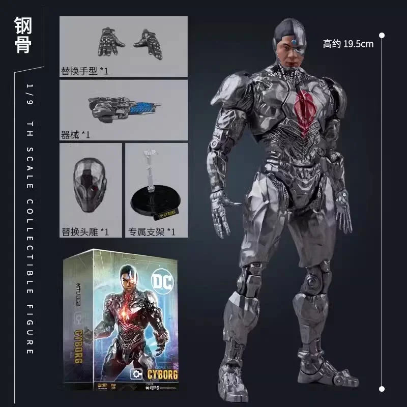 DC Comics Figure Cybernetic Hero Cyborg 19.5cm (7.7") Articulated Collectible