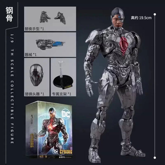 DC Comics Figure Cybernetic Hero Cyborg 19.5cm (7.7") Articulated Collectible