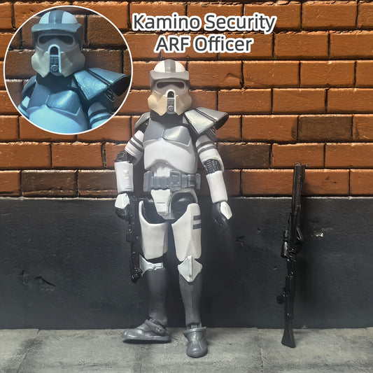 Star Wars Figure Kamino ARF Officer 9.5cm (3.75") Custom Collectible