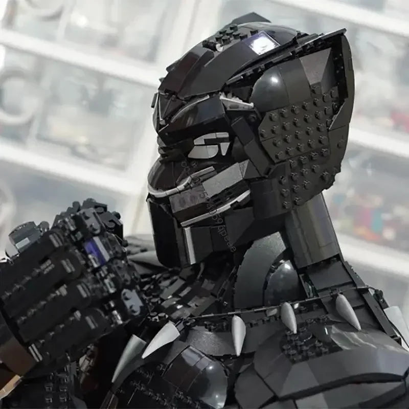 Marvel Black Panther Bust 2,925-Piece Building Set — PDF Instructions