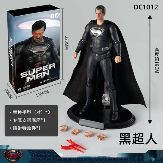 DC Comics Figure Black Suit DC1012 Superman 19cm (7.5") Articulated Collectible