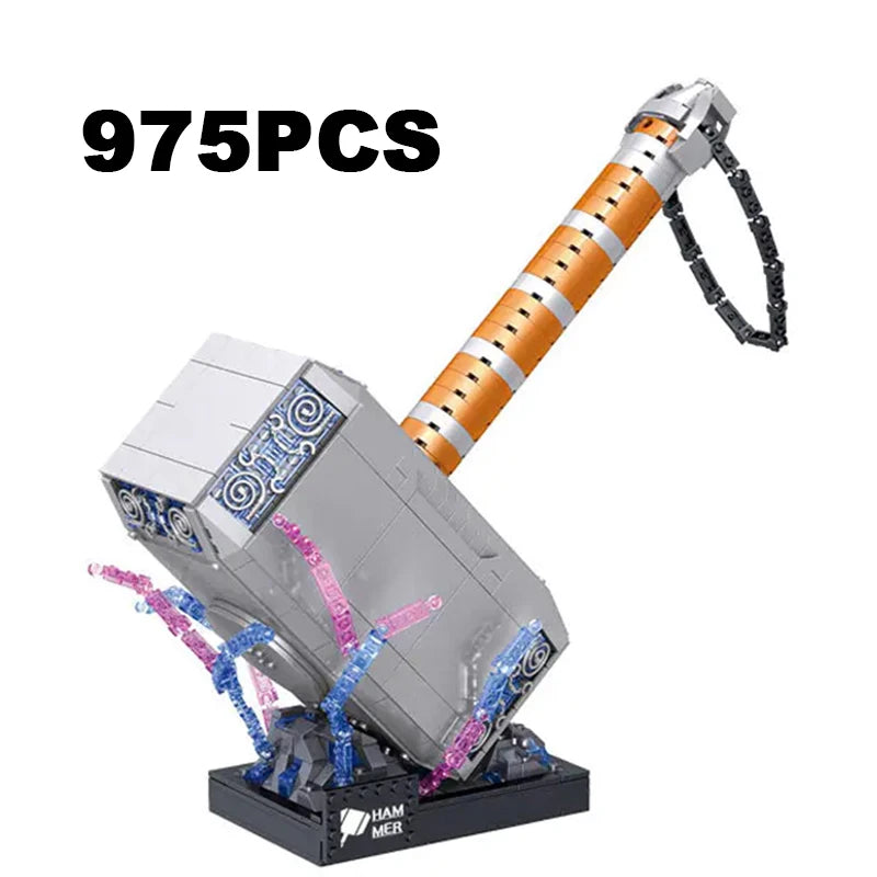 Marvel Thor’s Hammer — Thunder Display 975-Piece Building Set