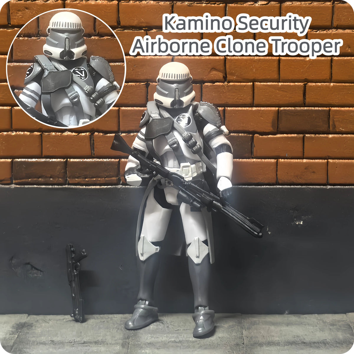 Star Wars Figure Kamino Airborne 9.5cm (3.75") Custom Collectible