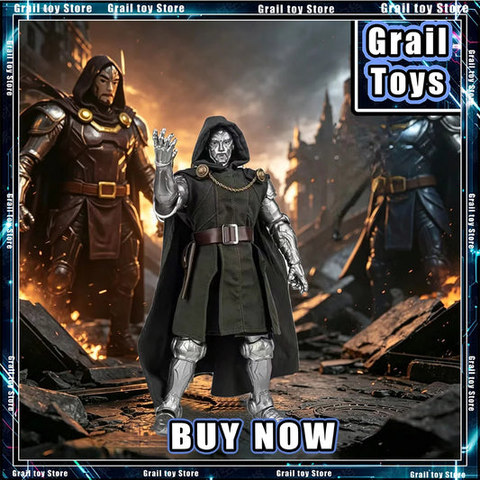 Marvel Figure Armored Ruler Doctor Doom Articulated Replica
