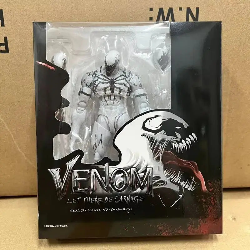 Marvel Figure White Symbiote Anti-Venom Articulated Collectible