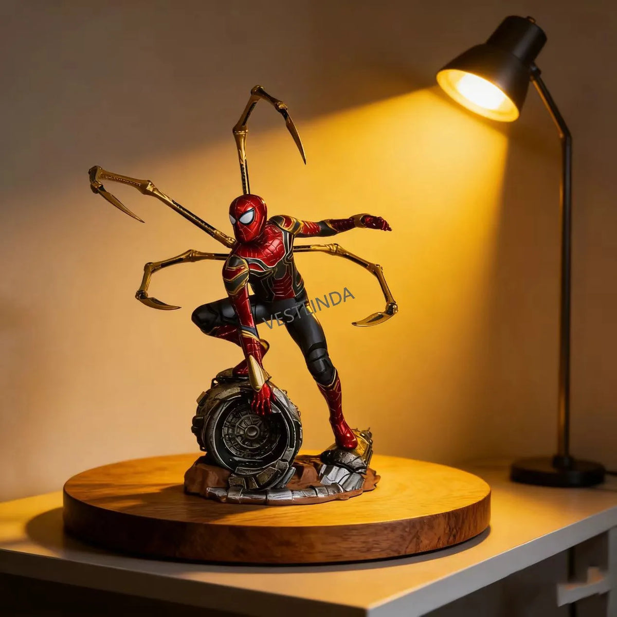 Marvel Figure Iron Spider — Standing Sentinel 18cm (7.1") Collector Statue