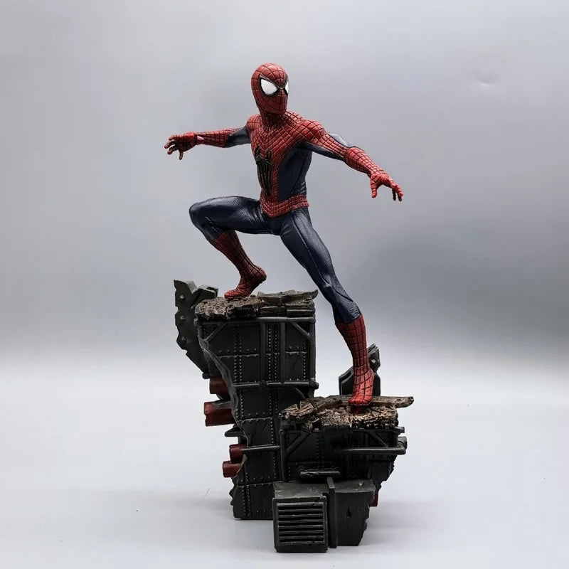 Marvel Figure Iron Spider — Ready to Leap 17.5cm (6.9") Collector Statue