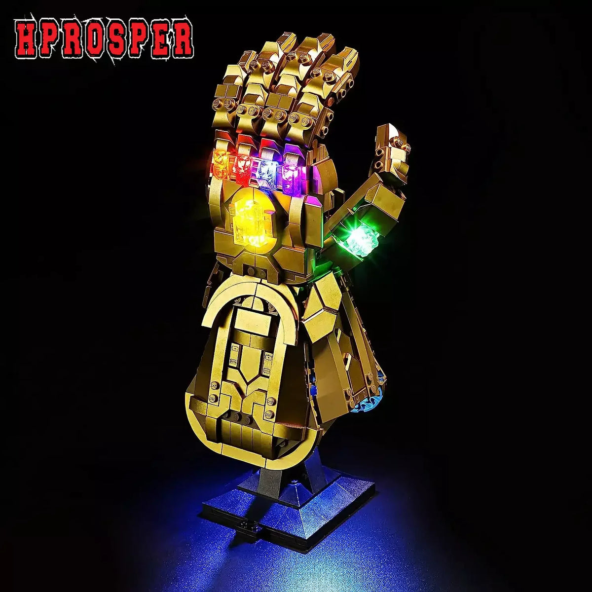 Infinity Gauntlet LED Light Kit for 76191 — Lights Only