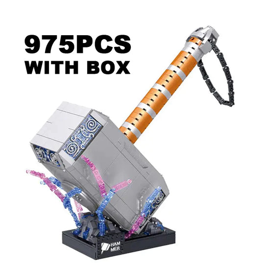 Marvel Thor’s Hammer — Thunder Display 975-Piece Building Set