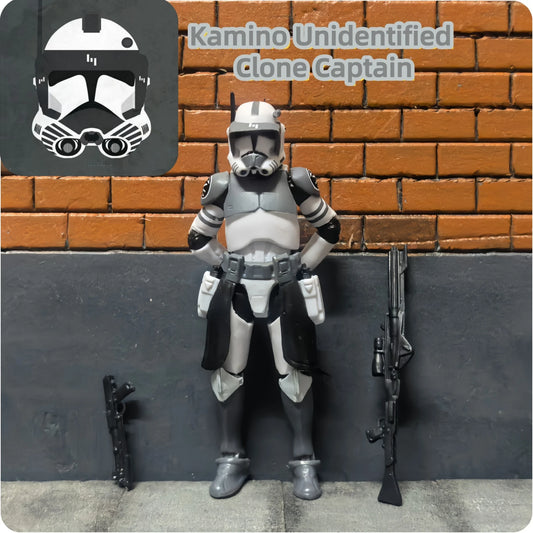 Star Wars Figure Kamino Captain 9.5cm (3.75") Custom Collectible