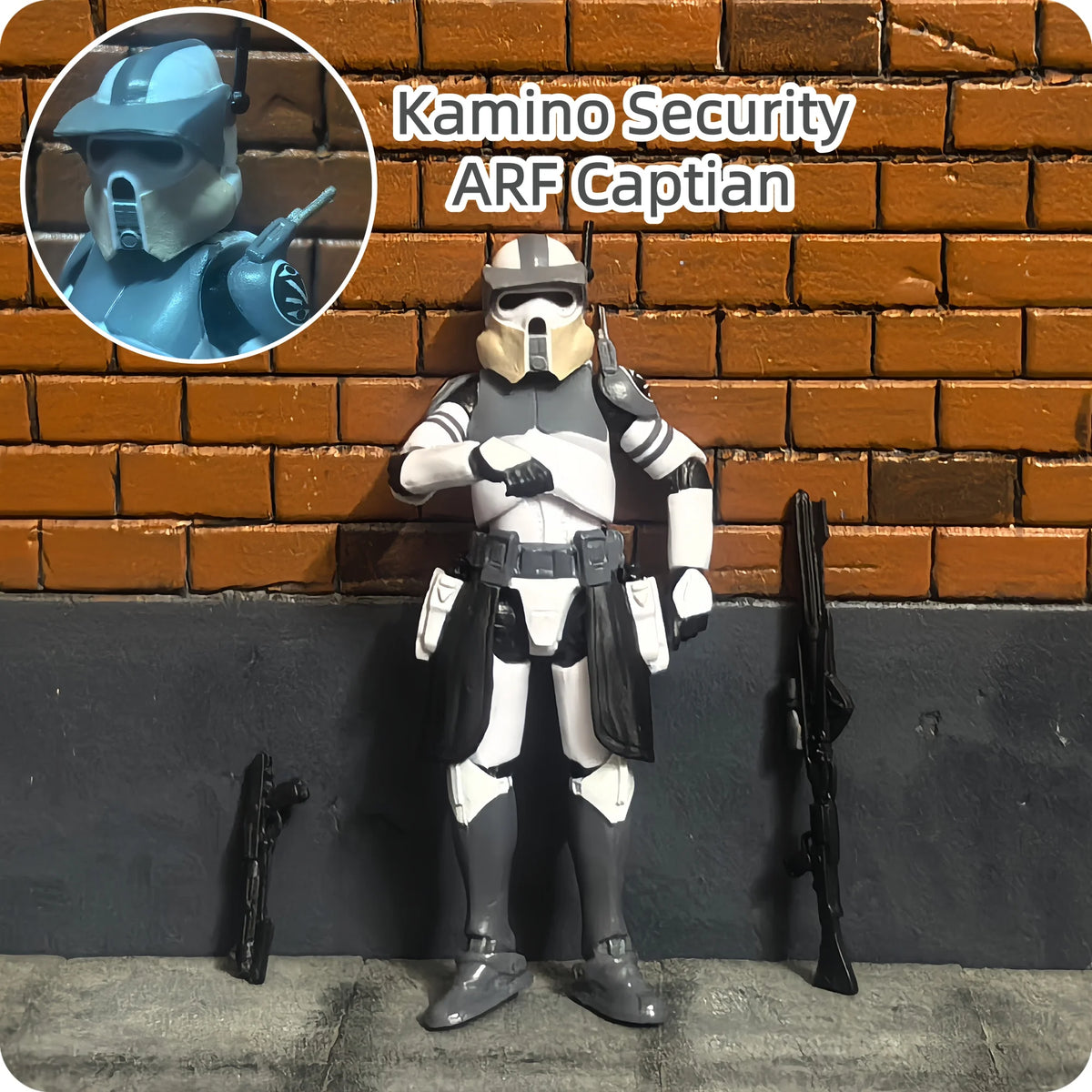 Star Wars Figure Kamino ARF Captain 9.5cm (3.75") Custom Collectible