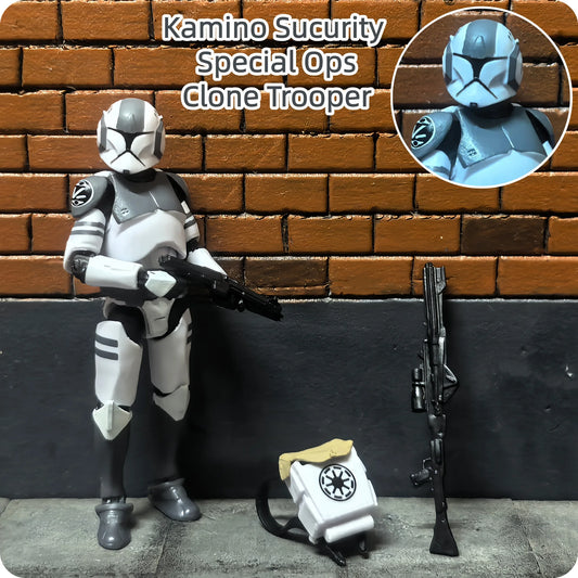 Star Wars Figure Kamino Special Ops 9.5cm (3.75") Custom Collectible