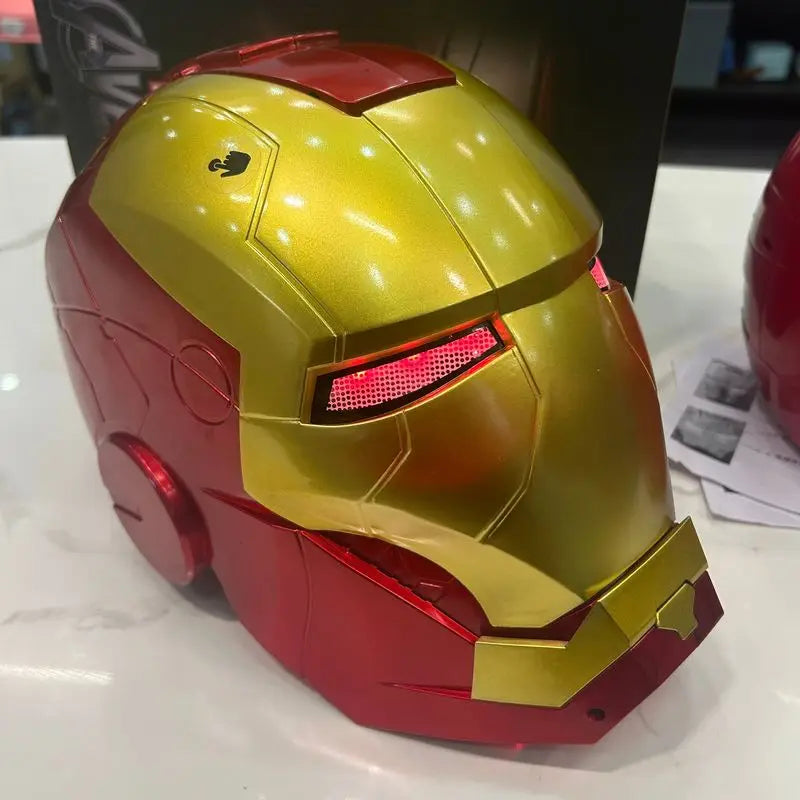 Marvel Iron Man — Mark V Updated Silver 60cm (23.6") Fit Cosplay Helmet