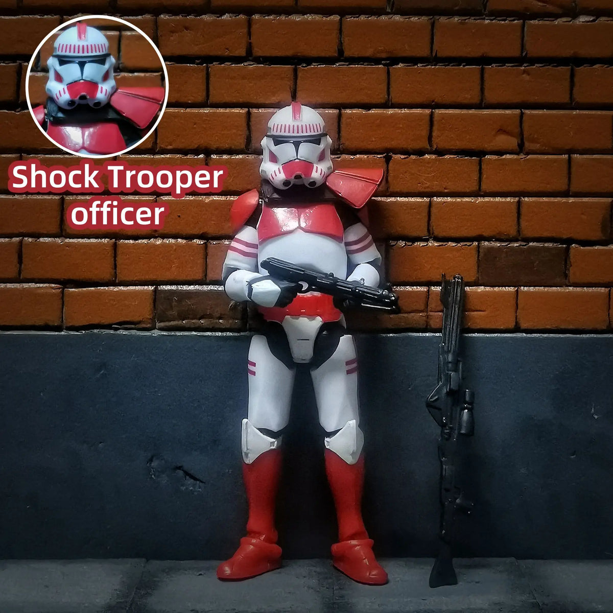 Star Wars Figure Shock Trooper Officer 9.5cm (3.75") Custom Collectible