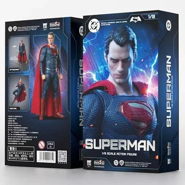 DC Comics Figure Blue Suit DC1023 Superman 1:9 Scale Articulated Collectible