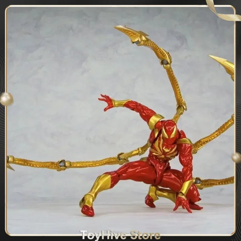 Marvel Figure Iron Spider — Black & Gold 16cm (6.3") Articulated Collectible
