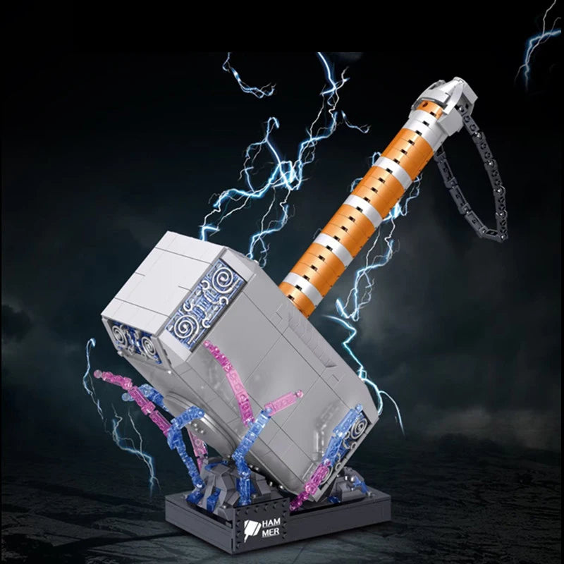 Marvel Thor’s Hammer — Thunder Display 975-Piece Building Set