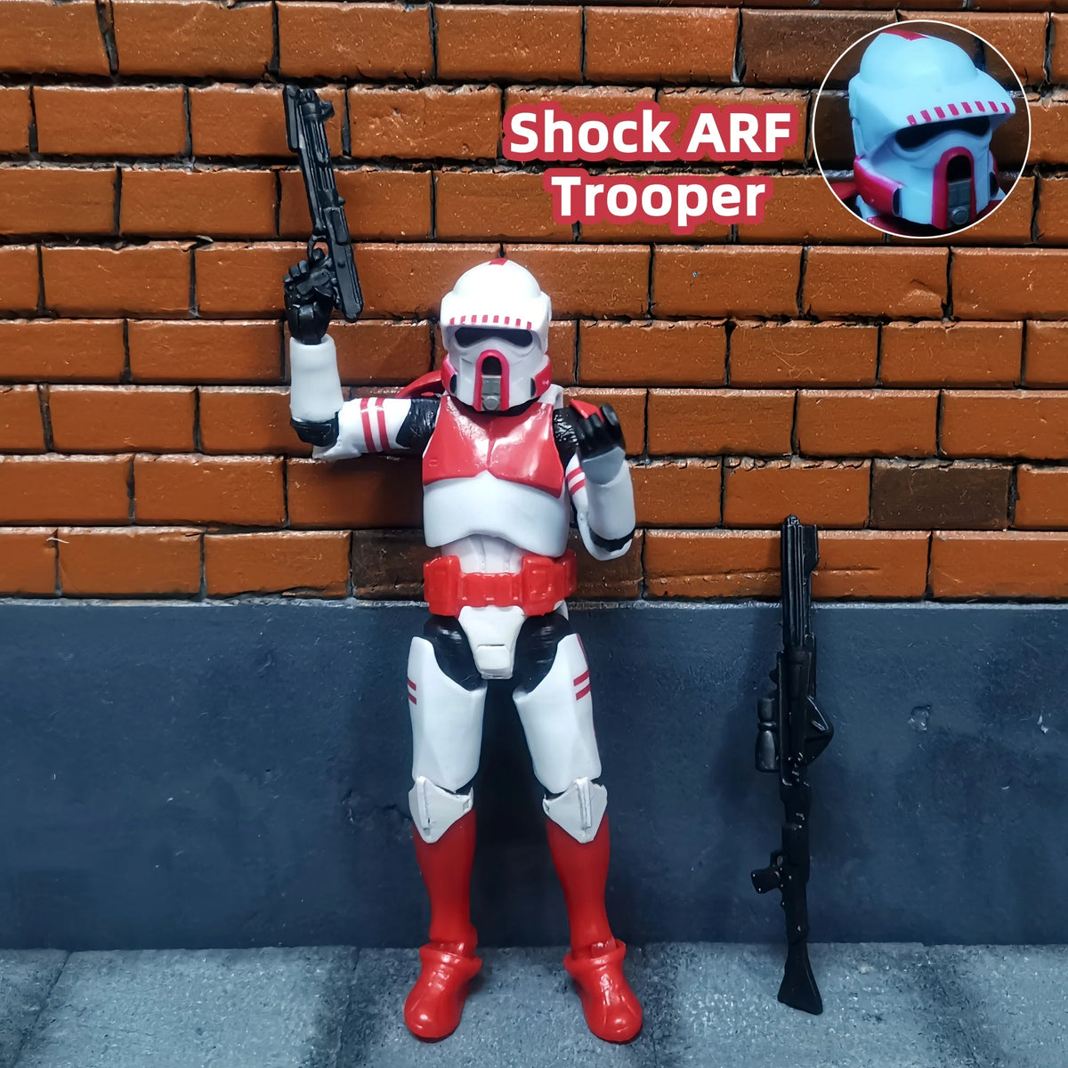 Star Wars Figure Shock ARF Trooper 9.5cm (3.75") Custom Collectible