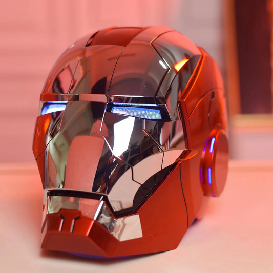 Marvel Iron Man — Mark V Updated Silver 60cm (23.6") Fit Cosplay Helmet