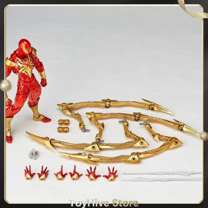 Marvel Figure Iron Spider — Black & Gold 16cm (6.3") Articulated Collectible