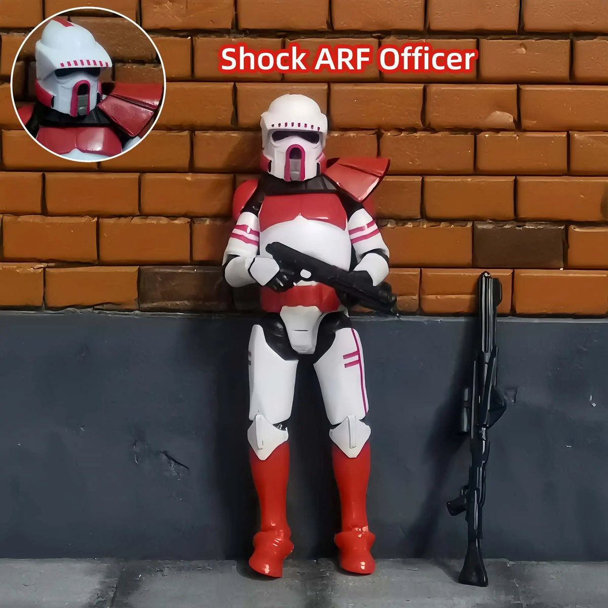 Star Wars Figure Shock ARF Officer 9.5cm (3.75") Custom Collectible