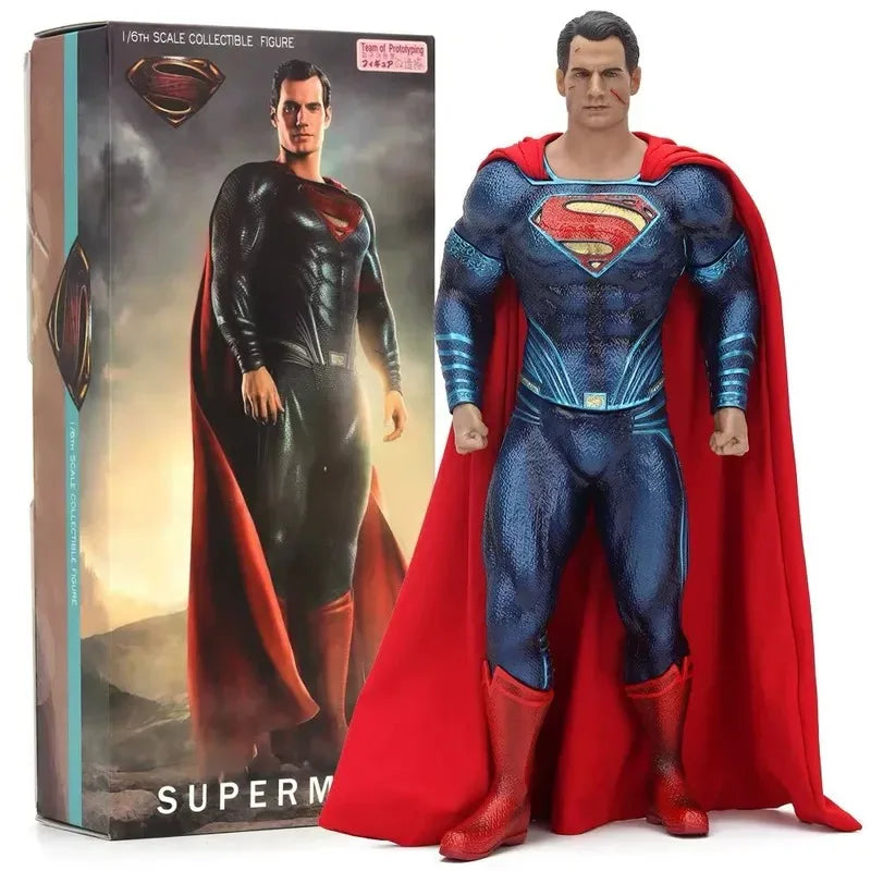 DC Comics Figure Superman — Man of Steel Red Cape Collector Statue