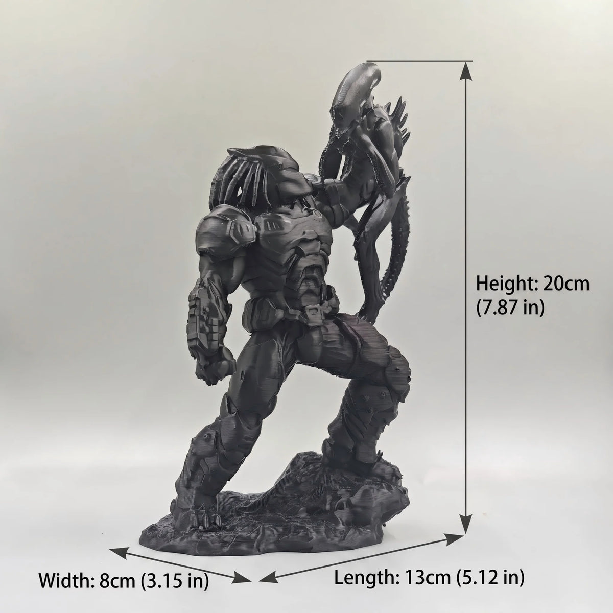 Alien vs Predator Figure Predator vs Alien — Hunter’s Trophy 20cm (7.9") Collector Statue