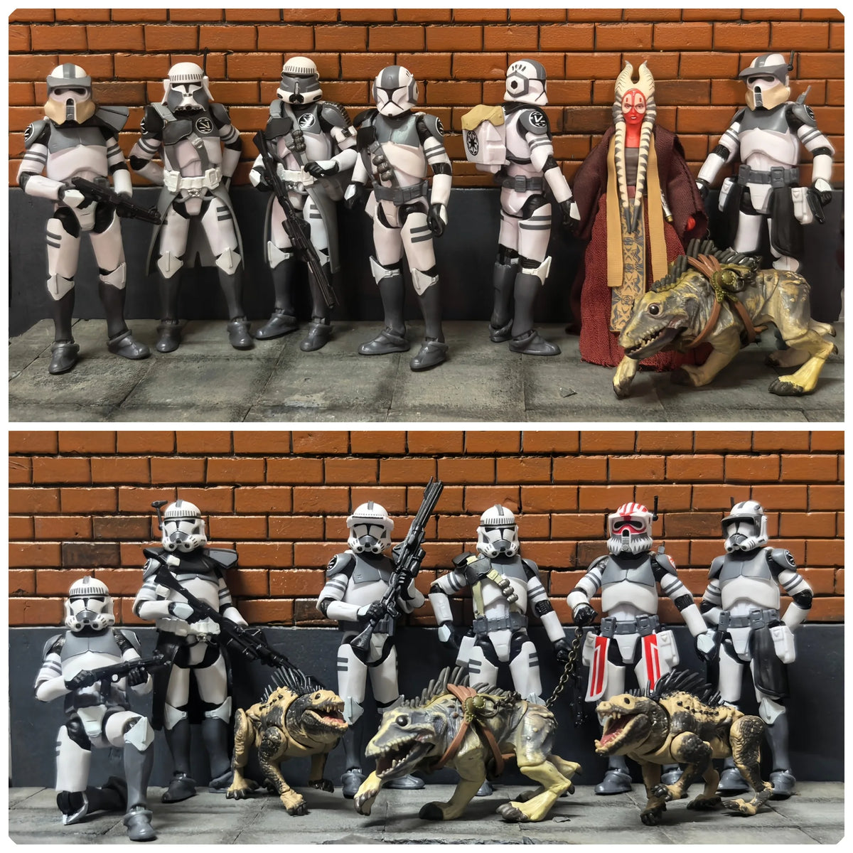 Star Wars Figure Kamino ARF Officer 9.5cm (3.75") Custom Collectible
