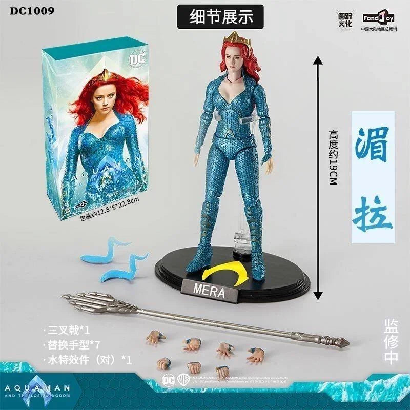 DC Comics Figure Ocean Queen Mera 19cm (7.5") Articulated Collectible