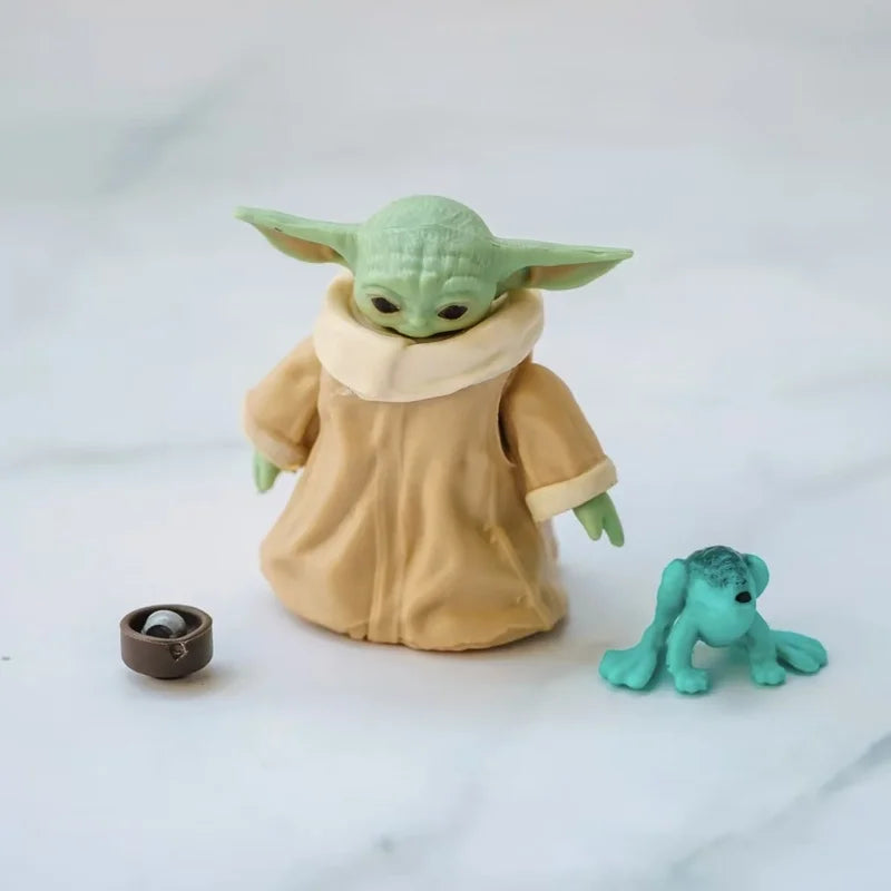 Star Wars Figure Grogu — Little Companion Mini 6–7cm (2.4–2.8") Articulated Collectible