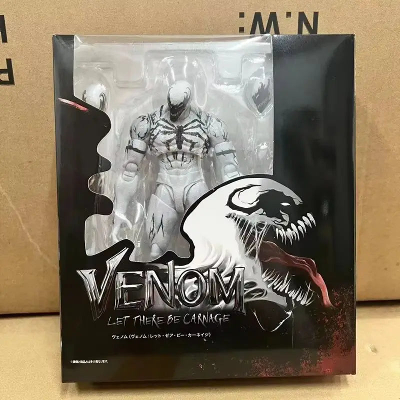 Marvel Figure White Symbiote Anti-Venom Articulated Collectible