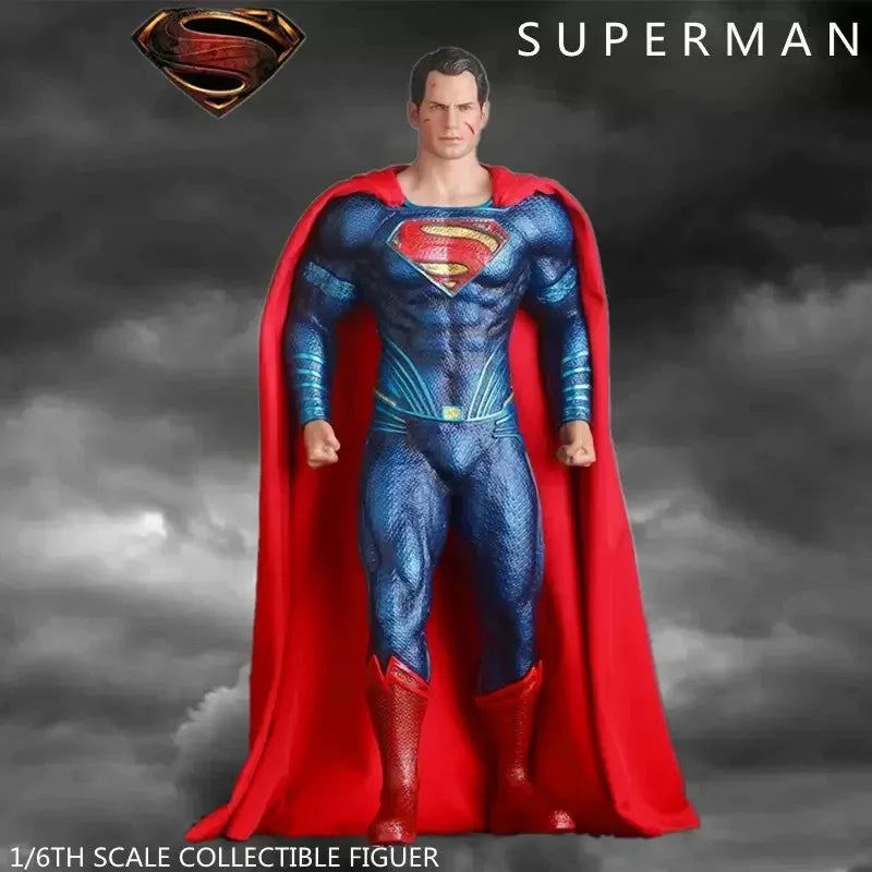 DC Comics Figure Superman — Man of Steel Red Cape Collector Statue
