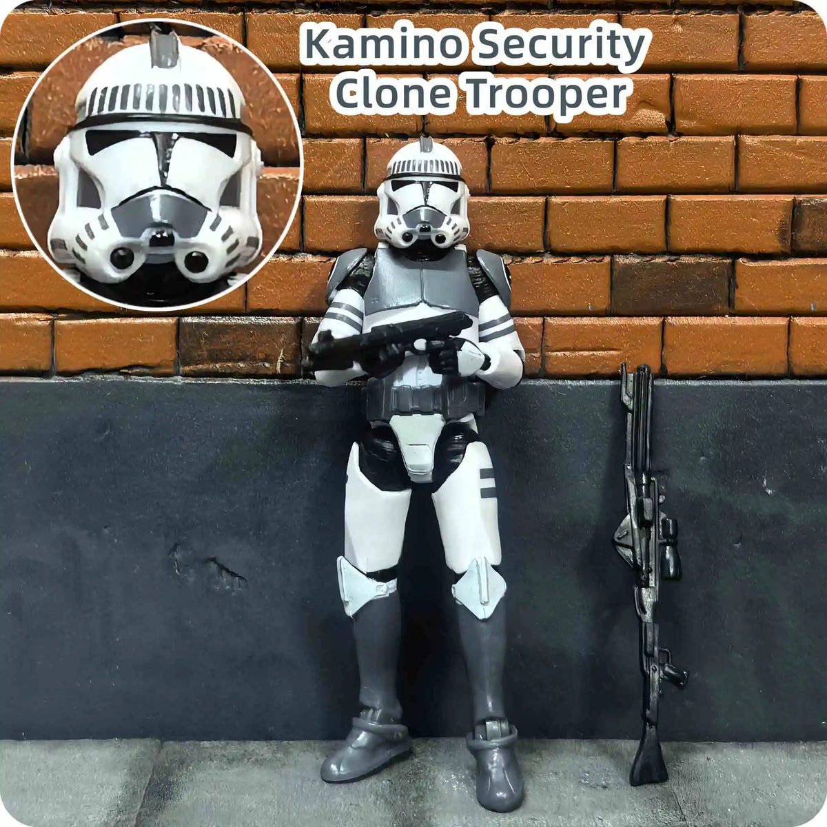 Star Wars Figure Kamino Trooper 9.5cm (3.75") Custom Collectible