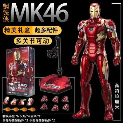 Marvel Figure Iron Man — Mark XLVI 18cm (7.1") Articulated Collectible