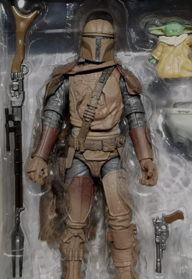 Star Wars Figure Mandalorian — Armored Bounty Hunter 18cm (7.1") Articulated Collectible
