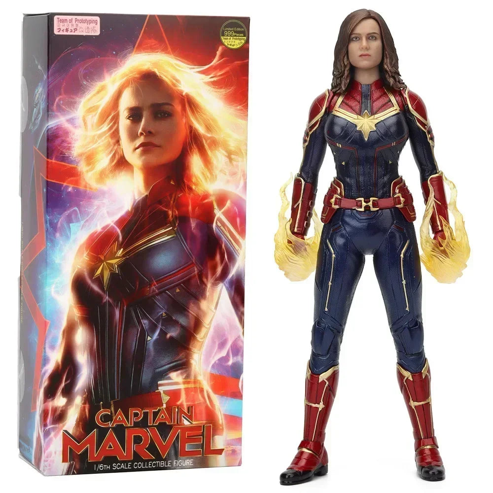Marvel Figure Captain Marvel — Cosmic Power Collector Statue