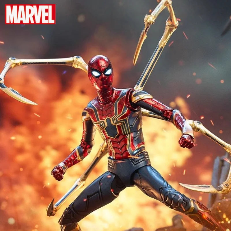 Marvel Figure Infinity War Iron Spider Articulated Collectible