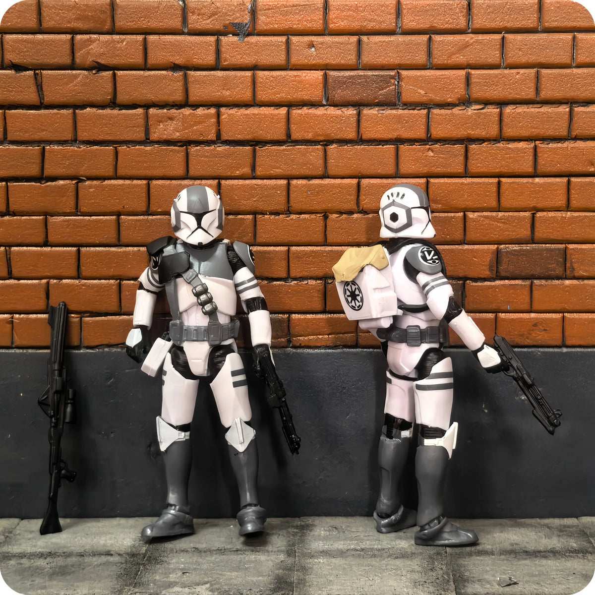 Star Wars Figure Shock Airborne (S1) 9.5cm (3.75") Custom Collectible