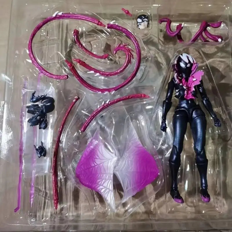 Marvel Figure Symbiote Style Venomized Gwen Articulated Replica