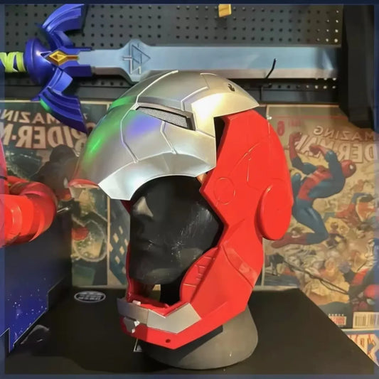 Marvel Iron Man — Automatic Silver Cosplay Helmet