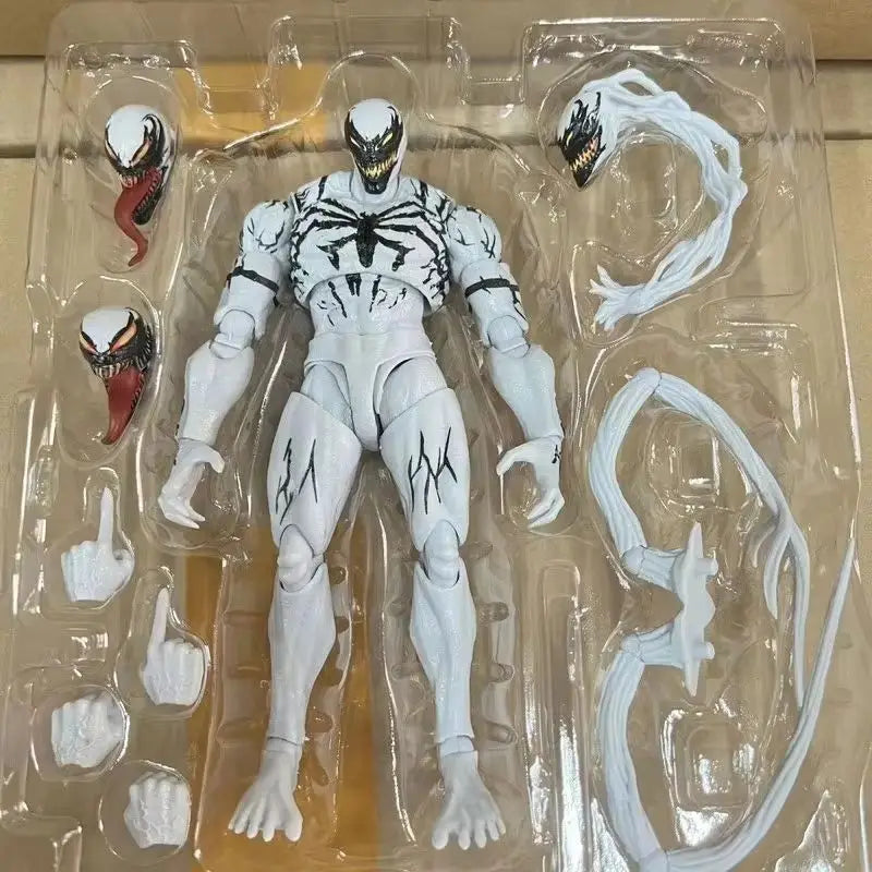 Marvel Figure White Symbiote Anti-Venom Articulated Collectible