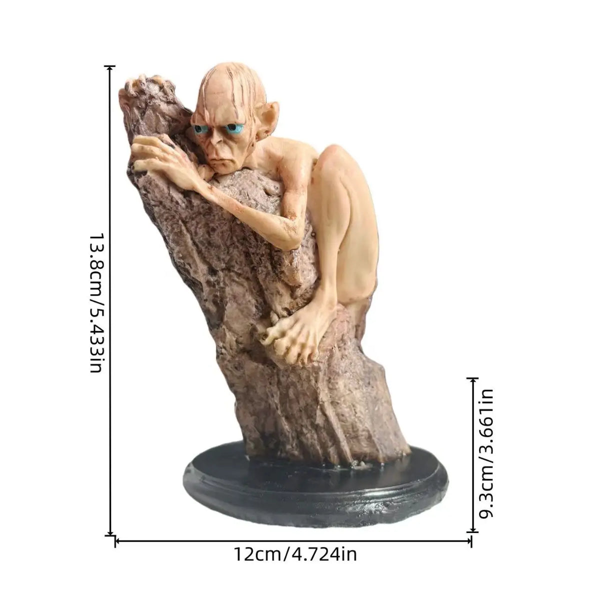 Lord of the Rings Figure Tree Climber Gollum 14cm (5.5") Collector Statue