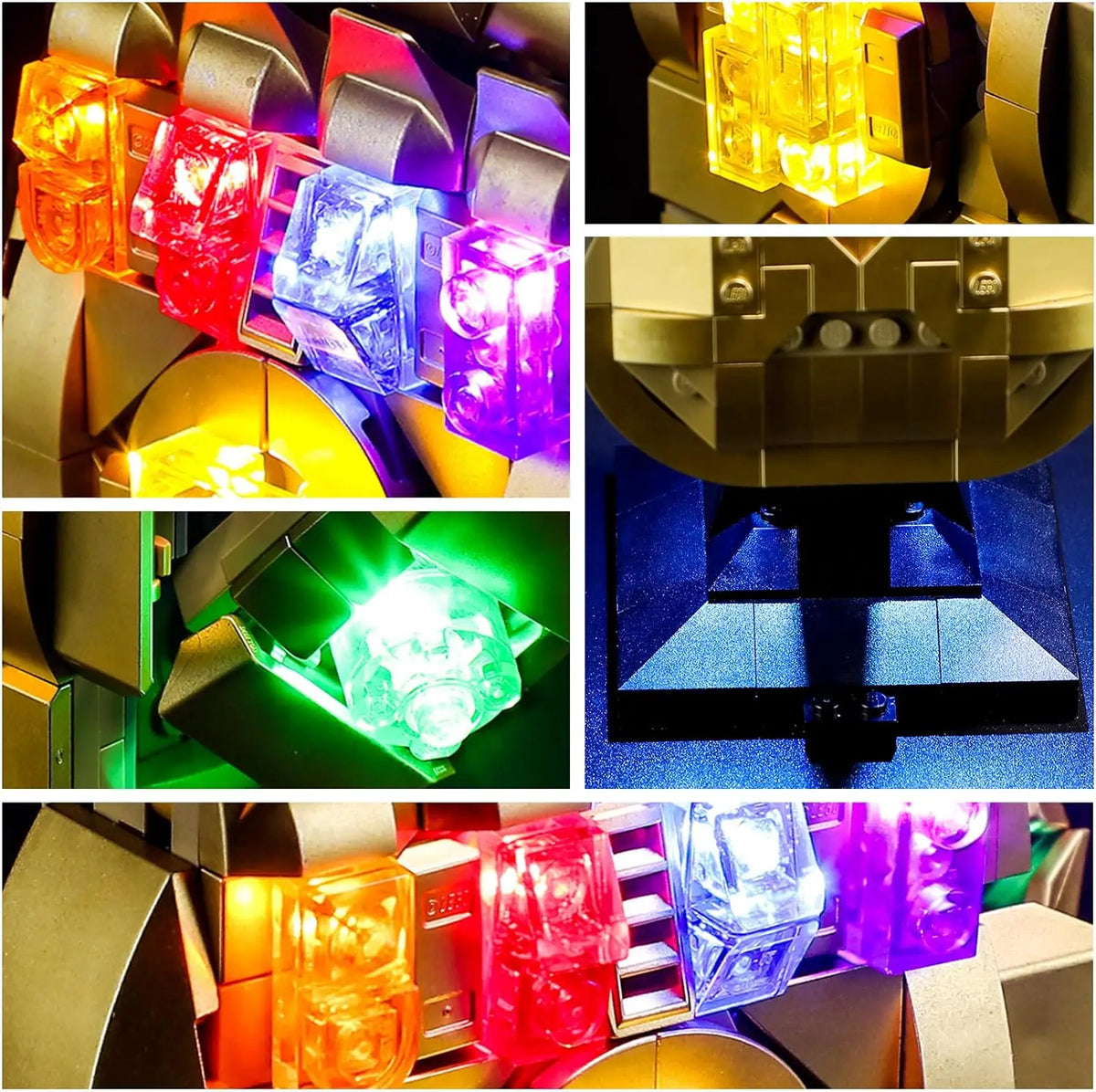 Infinity Gauntlet LED Light Kit for 76191 — Lights Only